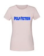 Damska koszulka  z nadrukiem – Pulp-fiction-movie-logo - obrazek 3