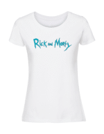 Damska koszulka  z nadrukiem – Rick_and_Morty_logo - obrazek 5
