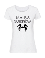 Damska koszulka  z nadrukiem – Matka smoków