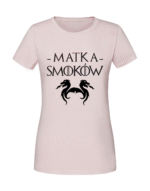 Damska koszulka  z nadrukiem – Matka smoków - obrazek 4