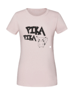 Damska koszulka  z nadrukiem – pika pika - obrazek 4