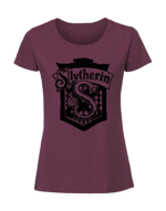 Damska koszulka  z nadrukiem – SLYTHERIN HOGWART - obrazek 4
