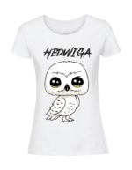 Damska koszulka  z nadrukiem – HEDWIGA - obrazek 3