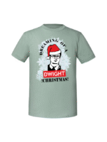 Męska koszulka  z nadrukiem – Dream of Dwight Christmas - obrazek 5