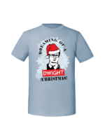 Męska koszulka  z nadrukiem – Dream of Dwight Christmas - obrazek 4
