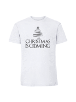 Męska koszulka  z nadrukiem – Christmas is coming - obrazek 3