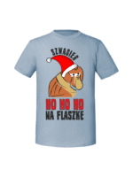 Męska koszulka  z nadrukiem – SZWAGIER HO HO HO - obrazek 6