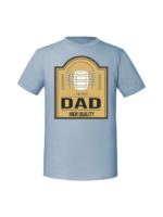 Męska koszulka  z nadrukiem – DAD ETYKIETA - obrazek 9