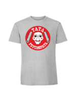 Męska koszulka  z nadrukiem – TATA PSYCHOPATA v1 - obrazek 6