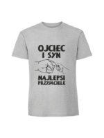 Męska koszulka  z nadrukiem – ojciec i syn najlepsi przyjaciele - obrazek 5