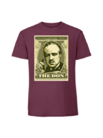 Męska koszulka  z nadrukiem – ojciec chrzestny banknot - obrazek 3