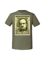 Męska koszulka  z nadrukiem – ojciec chrzestny banknot - obrazek 7