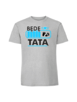 Męska koszulka  z nadrukiem – BĘDĘ tatą v2 - obrazek 5