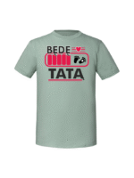 Męska koszulka  z nadrukiem – BĘDĘ tatą v5 - obrazek 6