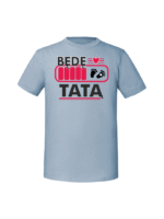 Męska koszulka  z nadrukiem – BĘDĘ tatą v5 - obrazek 5
