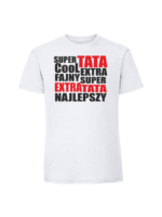 Męska koszulka  z nadrukiem – EXTRA-TATA - obrazek 7