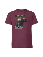 Męska koszulka  z nadrukiem – world_s best dad - obrazek 5