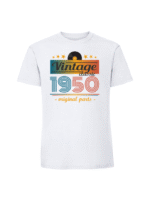 Męska koszulka  z nadrukiem –1950 Vintage classic + rok 1950 v1 - obrazek 3