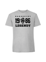 Męska koszulka  z nadrukiem –1986 narodziny-legendy-1986