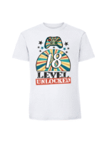 Męska koszulka  z nadrukiem –18 Level Unlocked v2 - obrazek 5