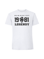 Męska koszulka  z nadrukiem –1981 narodziny legendy 1981 - obrazek 7