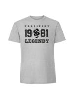 Męska koszulka  z nadrukiem –1981 narodziny legendy 1981 - obrazek 3