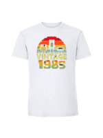 Męska koszulka  z nadrukiem –vintage rok - wielowariantowość 1985 - obrazek 5