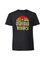 Męska koszulka  z nadrukiem –vintage rok - wielowariantowość 1985 - obrazek 9