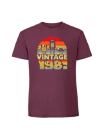 Męska koszulka  z nadrukiem –vintage rok - wielowariantowość 1981 - obrazek 6