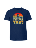 Męska koszulka  z nadrukiem –vintage rok - wielowariantowość 1981 - obrazek 3