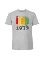 Męska koszulka  z nadrukiem –1973 VINTAGE GITARY - obrazek 8