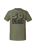 Męska koszulka  z nadrukiem – 50 The best in the world - obrazek 7
