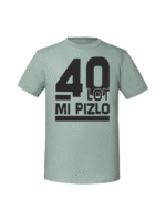 Męska koszulka  z nadrukiem – 40 LOT MI PIZŁO - obrazek 6