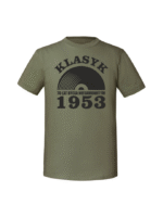 Męska koszulka  z nadrukiem – 1953 klasyk płyta winylowa 70 1953 - obrazek 3