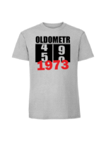 Męska koszulka  z nadrukiem – 1973 OLDOMETR v2 - obrazek 6