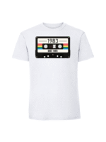 Męska koszulka  z nadrukiem – 1983 KASETA - BEST OF 1983 - obrazek 3
