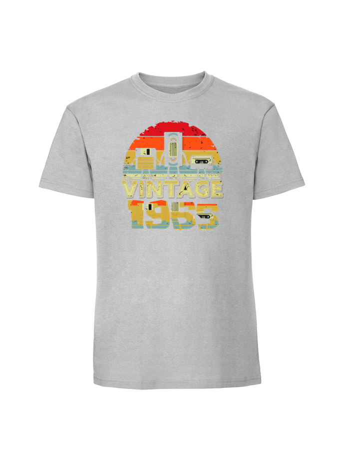 UR00264_pastelowy_szary.png Męska koszulka z nadrukiem – vintage rok - wielowariantowość 1965 - obrazek 1