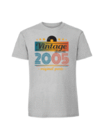 Męska koszulka  z nadrukiem – Vintage classic + rok 2005 v1