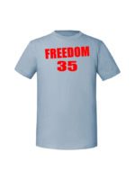Męska koszulka  z nadrukiem – 35 Freedom 35 - obrazek 4