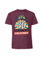 Męska koszulka  z nadrukiem – 30 Level Unlocked - obrazek 6
