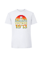 Męska koszulka  z nadrukiem – vintage rok - wielowariantowość 1973