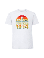 Męska koszulka  z nadrukiem – vintage rok - wielowariantowość 1974 - obrazek 5