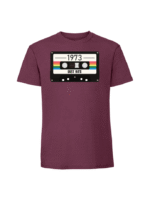 Męska koszulka  z nadrukiem – 1973 KASETA - BEST OF 1973 - obrazek 5
