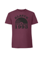 Męska koszulka  z nadrukiem – 1993 klasyk płyta winylowa - obrazek 7