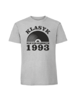 Męska koszulka  z nadrukiem – 1993 klasyk płyta winylowa