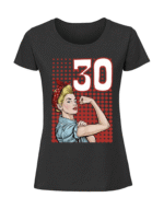 Damska koszulka  z nadrukiem – VINTAGE WOMAN 30 - obrazek 6