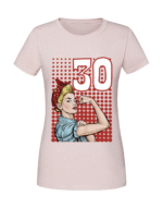 Damska koszulka  z nadrukiem – VINTAGE WOMAN 30 - obrazek 4