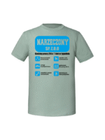 Męska koszulka  z nadrukiem –NARZECZONY SPÓŁKA ZOO - obrazek 6