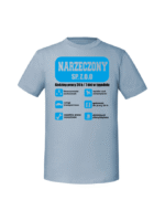 Męska koszulka  z nadrukiem –NARZECZONY SPÓŁKA ZOO - obrazek 3