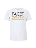 Męska koszulka  z nadrukiem –FACET ZOŁZY - obrazek 4